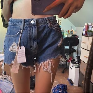 Jean shorts